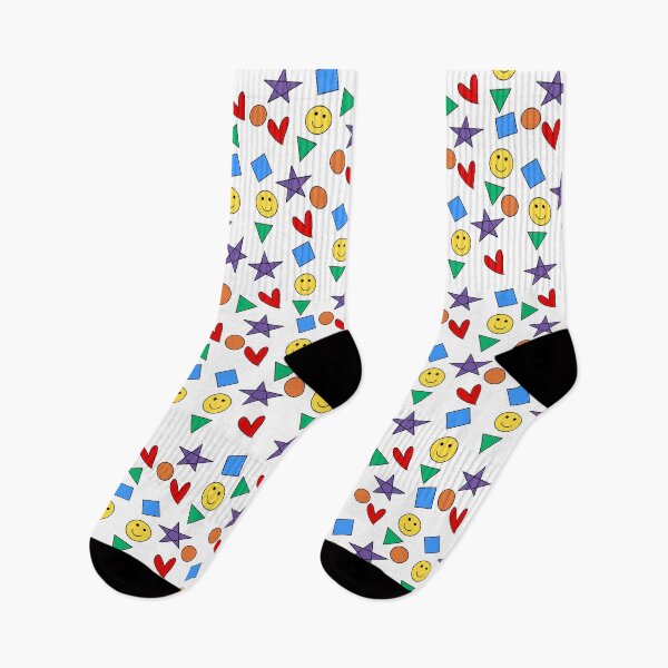 Item preview, Colorful Shapes and Symbols Pattern designed and sold by Nojom-.