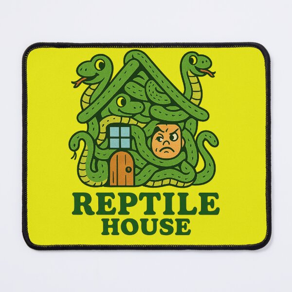 Item preview, Reptile House – Funny Snake Cartoon Creepy Crawlies Design designed and sold by S-Dstyle.