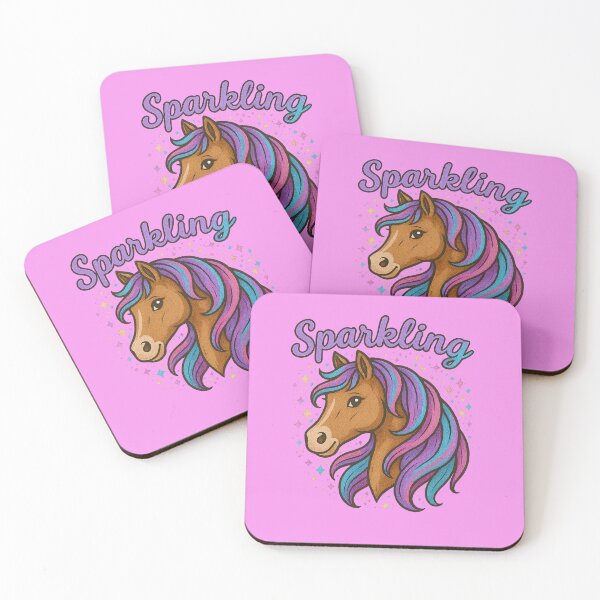 Item preview, Sparkling – Colorful Fantasy Horse with Rainbow Mane Design designed and sold by S-Dstyle.