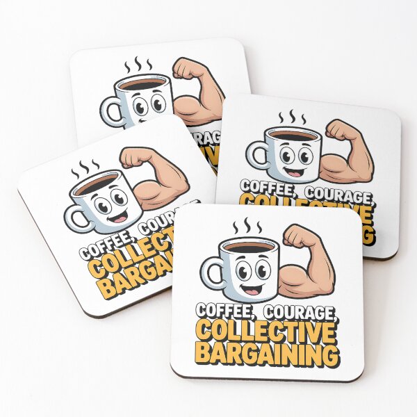 Item preview, Labor Day Union Coffee Collective Bargaining Gift designed and sold by CraftStudioCo.