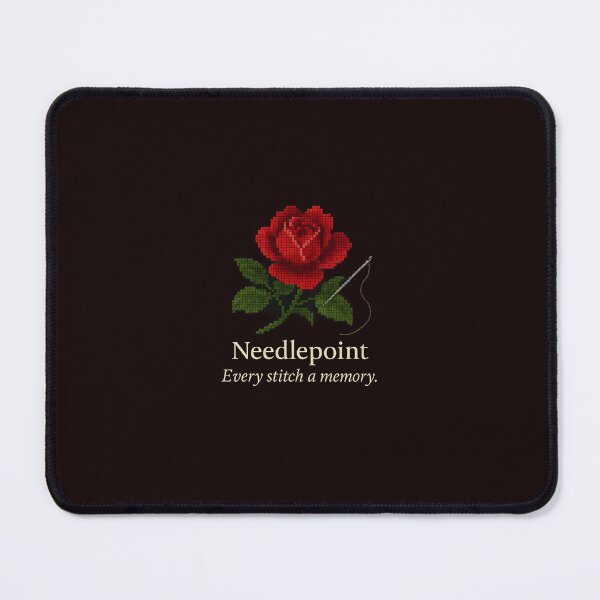 Item preview, Needlepoint — Every Stitch a Memory designed and sold by Novel Works Studio.