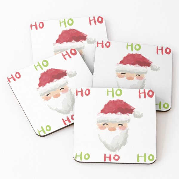 Item preview, Ho ho ho Santa design Christmas card designed and sold by Rachiearts.