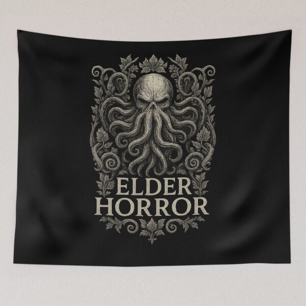 Item preview, Elder Horror – Lovecraftian Cthulhu Artwork designed and sold by Neon Nightmare.