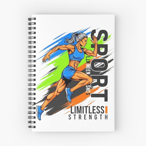 Item preview, Limitless Strength – Sport Redefined designed and sold by Ink And Art.