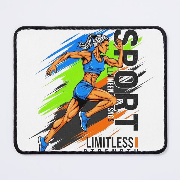 Item preview, Limitless Strength – Sport Redefined designed and sold by Ink And Art.
