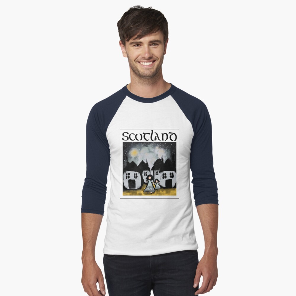 Item preview, Baseball ¾ Sleeve T-Shirt designed and sold by macduffstudio.