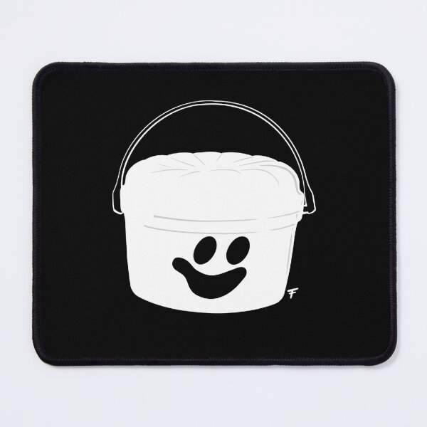 Item preview, Ghost Boo Bucket - Black Background designed and sold by The Abysmall.