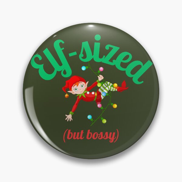 Item preview, Elf-Sized (but bossy) designed and sold by OliveStreetDesigns.