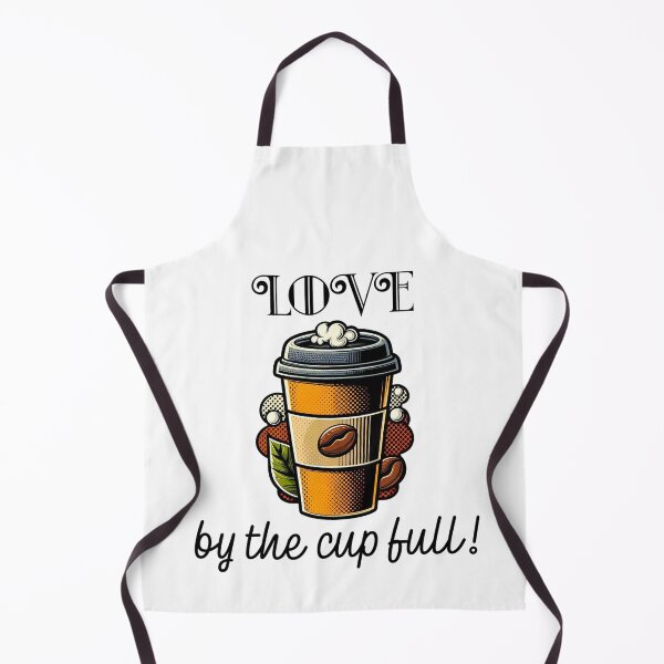 Item preview, Love By The Cup Full! - Coffee Humor designed and sold by SSustainable.