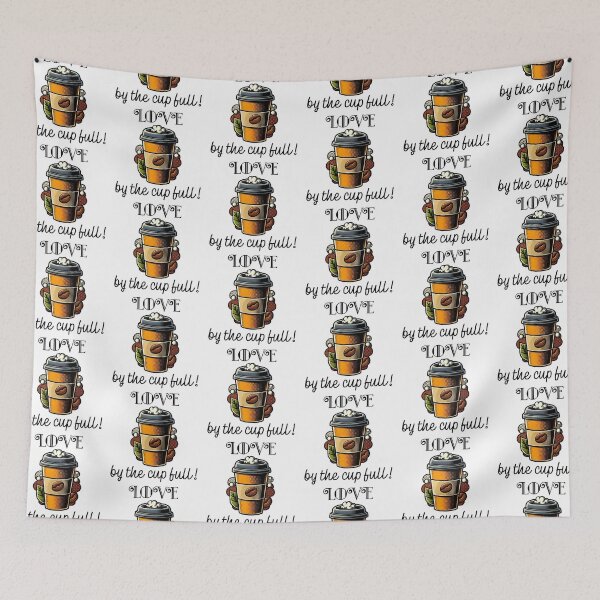 Item preview, Love By The Cup Full! - Coffee Humor designed and sold by SSustainable.