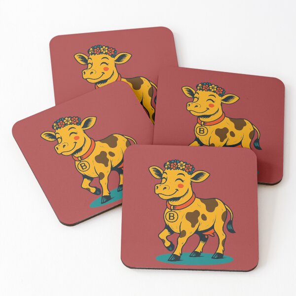 Item preview, Chic Floral Cow. Vache Fleurie Chic designed and sold by Drawingshirts.