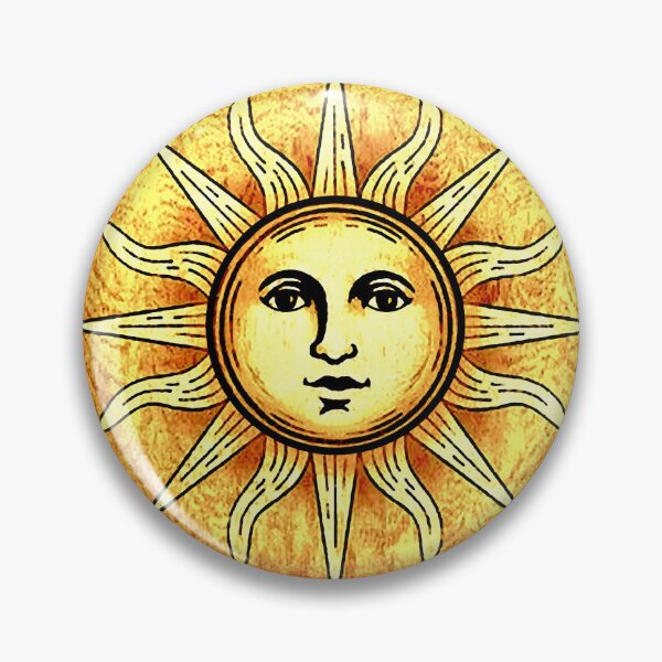 Item preview, Sun Face Disk designed and sold by ViaARTfactory.