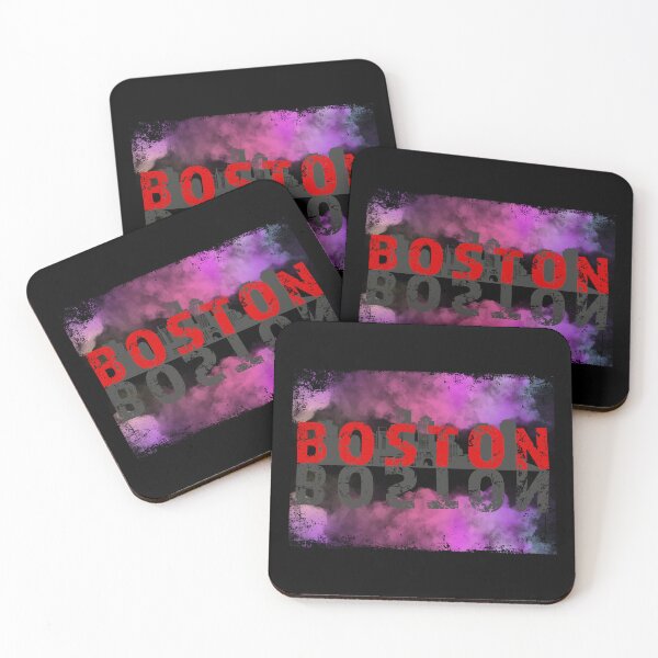 Item preview, Boston Skyline Urban Typography City Design designed and sold by cabana.space.