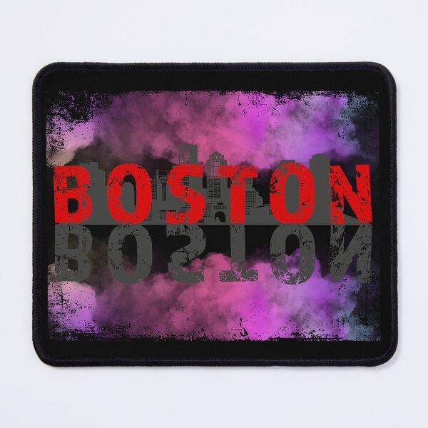 Item preview, Boston Skyline Urban Typography City Design designed and sold by cabana.space.
