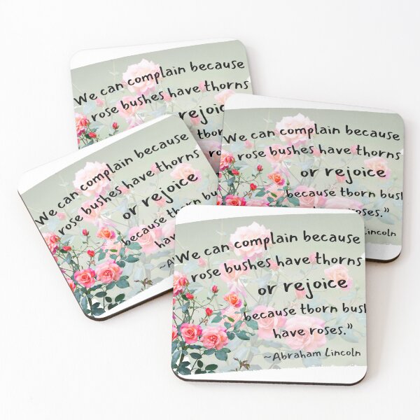 Item preview, Complain because roses have thorns designed and sold by stella literarium.
