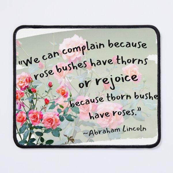 Item preview, Complain because roses have thorns designed and sold by stella literarium.