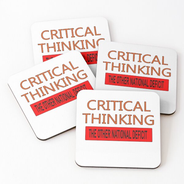 Item preview, Critical Thinking designed and sold by Jeffsredbubble.