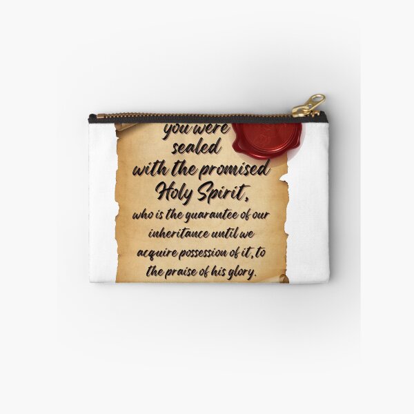 Item preview, Sealed with the Promised Spirit - Eph 1:13-14 designed and sold by stella literarium.