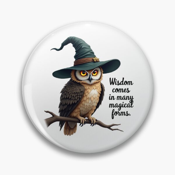 Item preview, Magical Owl Wisdom designed and sold by MiniStudio.