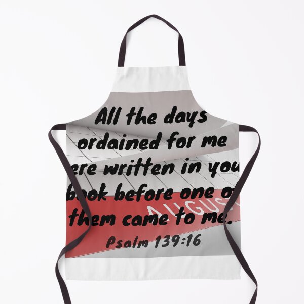 Item preview, All the days ordained for me - Ps 139:16 designed and sold by stella literarium.