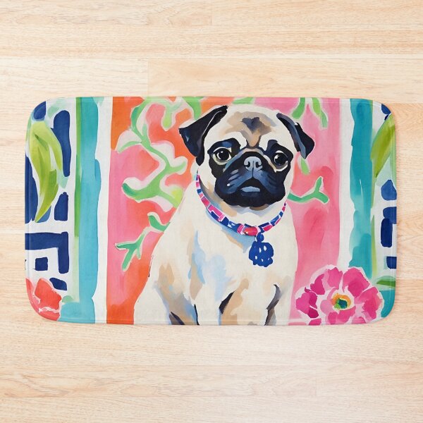 Item preview, Retrato de un carlino al estilo Matisse designed and sold by SophieClimaArt.