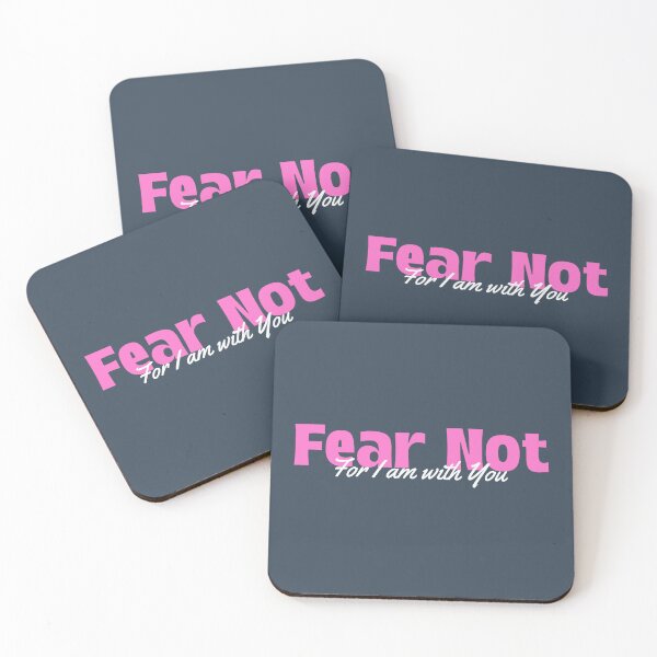 Item preview, Fear Not For I am wtih You Christian design - PINK designed and sold by Dina's Digital Designs.