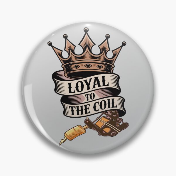 Item preview, Loyal To The Coil Tattoo Crown  designed and sold by Aarron Laidig.