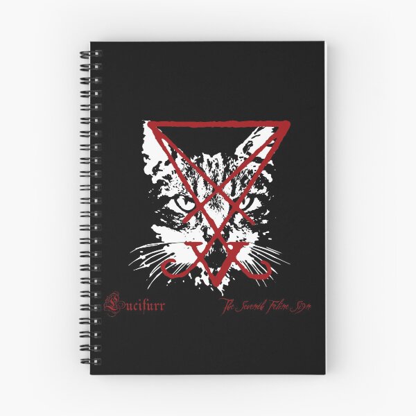 Item preview, CAT METAL : Lucifurr - The Seventh Feline Sign designed and sold by Moonstone Ghosts.