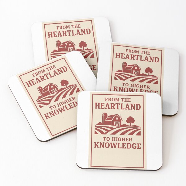 Item preview, College Poster: From the Heartland to Higher Knowledge designed and sold by VarsityVibes.