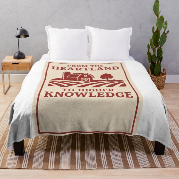 Item preview, College Poster: From the Heartland to Higher Knowledge designed and sold by VarsityVibes.