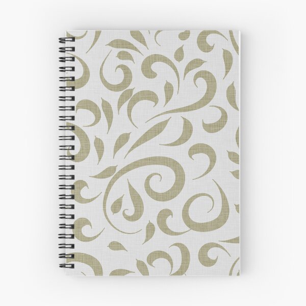 Item preview, Elegant Olive Green Linen Beige Swirls Textured Look designed and sold by CheriesArt.
