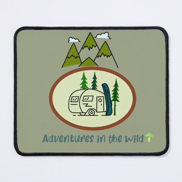 Item preview, Adventures in the wild RV camping with the outdoors in your backyard designed and sold by NC NatureVisions.
