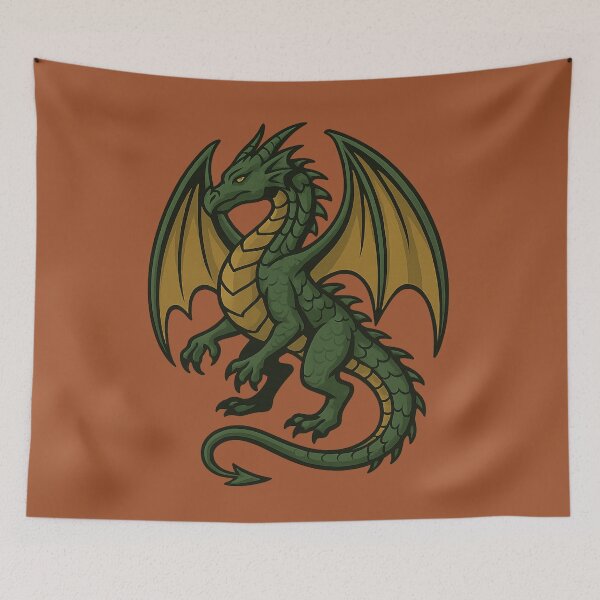 Item preview, Majestic Dragon with Powerful Unfurled Wings designed and sold by Estrava77.