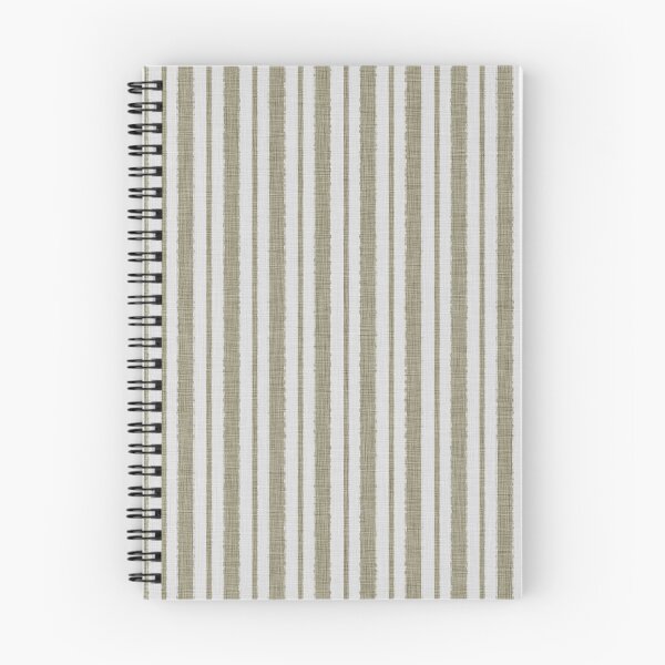 Item preview, Elegant Olive Green Linen Beige Ticking Textured Look designed and sold by CheriesArt.