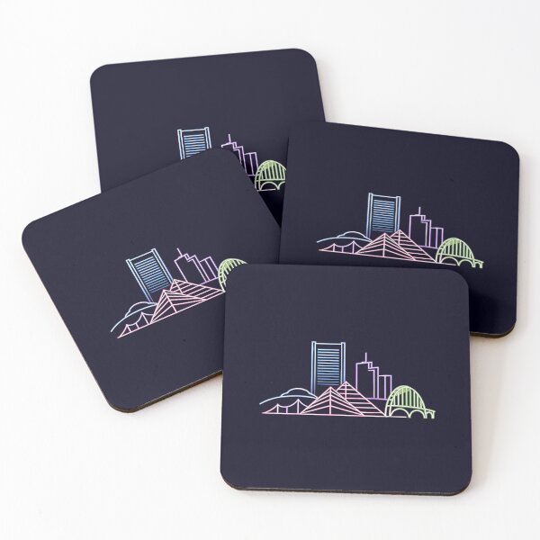 Item preview, Edmonton Skyline – Minimalist Alberta Travel Souvenir Design designed and sold by Paper Drip.