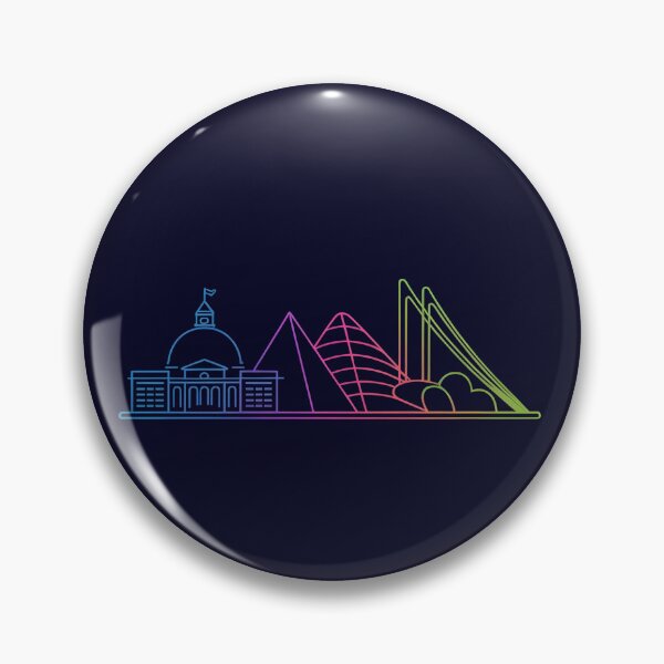 Item preview, Edmonton Skyline – Minimalist Alberta Travel Souvenir Design designed and sold by Paper Drip.