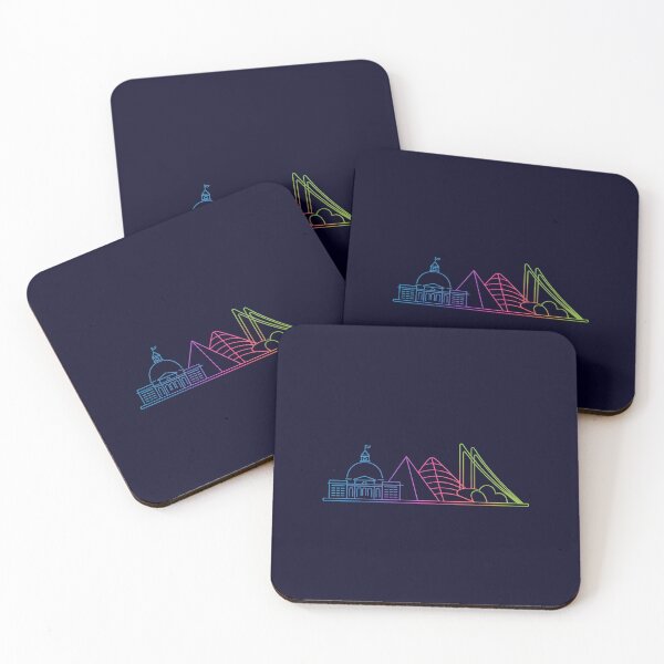 Item preview, Edmonton Skyline – Minimalist Alberta Travel Souvenir Design designed and sold by Paper Drip.