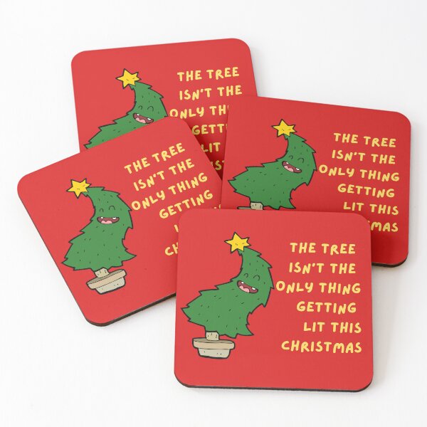 Item preview, The Tree Isn't The Only Thing Getting Lit Christmas Design designed and sold by OliveStreetDesigns.
