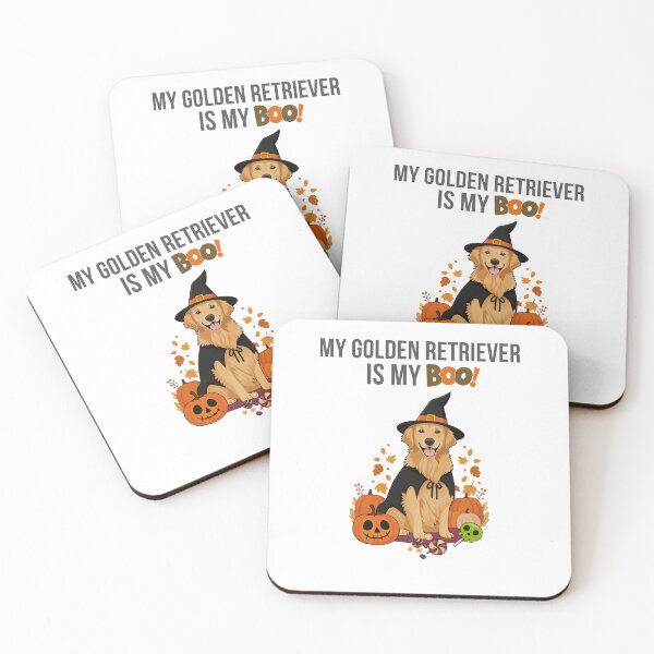 Item preview, Golden Retriever Halloween Dog | My Golden Retriever is My Boo Gift designed and sold by IAPICTURE.