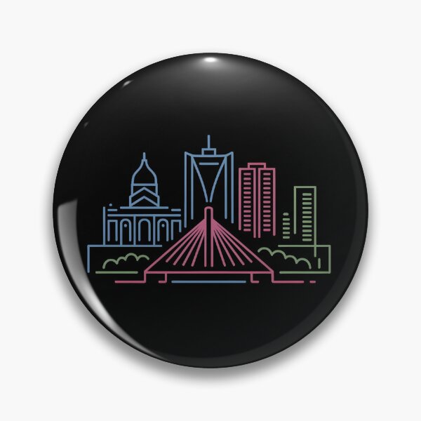 Item preview, Edmonton Skyline – Minimalist Alberta Travel Souvenir Design designed and sold by Paper Drip.