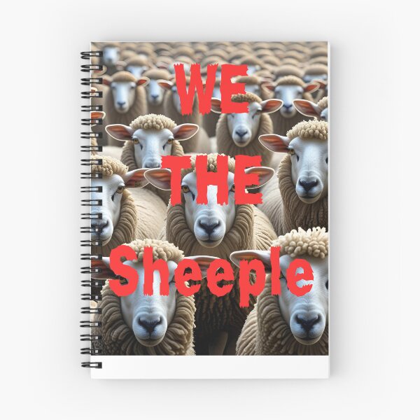 Item preview, We the People with s sheepish twist designed and sold by WildPawPrint.