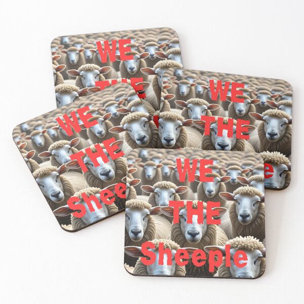 Item preview, We the People with s sheepish twist designed and sold by WildPawPrint.