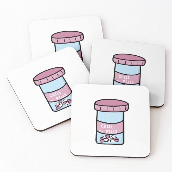 Item preview, Chill Pills designed and sold by sjstickerss.