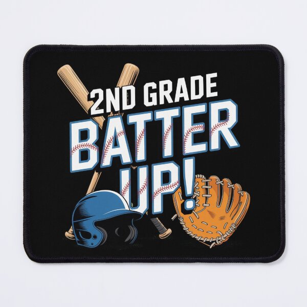 Item preview, Back To School 2nd Grade Batter Up Baseball First Day Boys Kids designed and sold by Dabbing Turtle Designs.