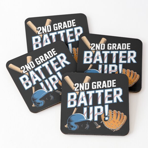 Item preview, Back To School 2nd Grade Batter Up Baseball First Day Boys Kids designed and sold by Dabbing Turtle Designs.