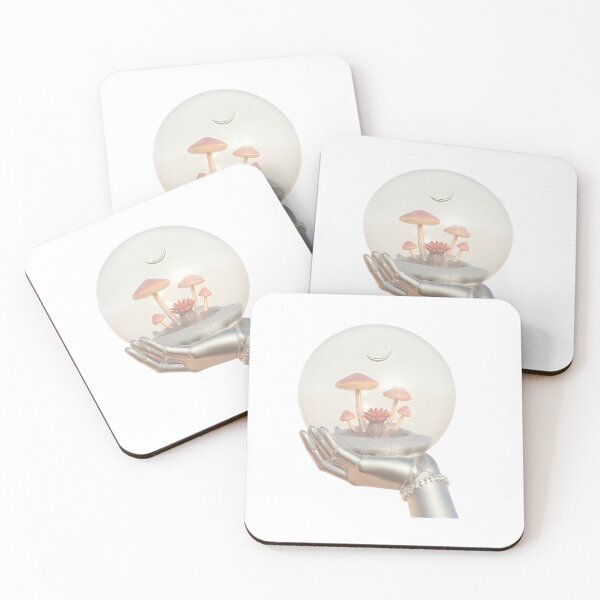 Item preview, Celestial Garden in a Glass Orb – Dreamy Minimalist Aesthetic Design designed and sold by aestheticcsss.