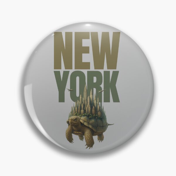 Item preview, New York City vintage-style tortoise designed and sold by La Loca.