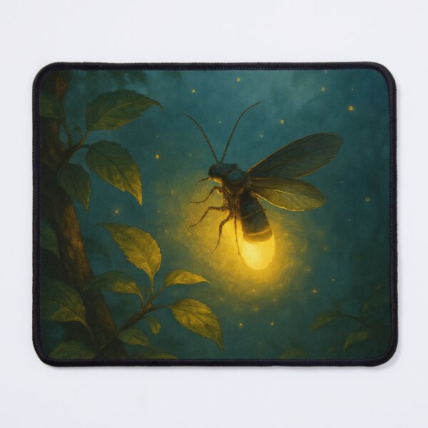 Item preview, Magical fireflies in the forest designed and sold by MossTrail.
