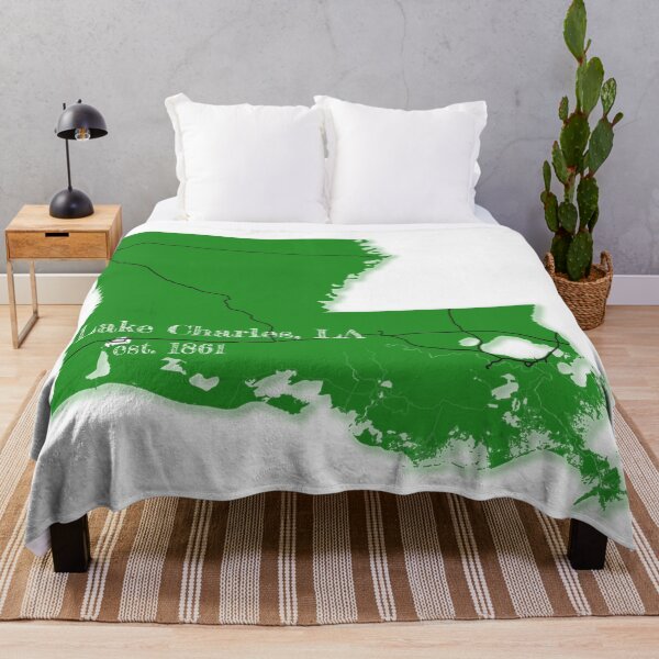Item preview, Lake Charles, LA [Green] designed and sold by PhilbonianDezin.