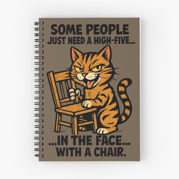 Item preview, High-Five Chair Cat designed and sold by catastrocat.